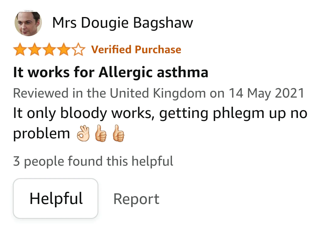 it works for allergic asthma