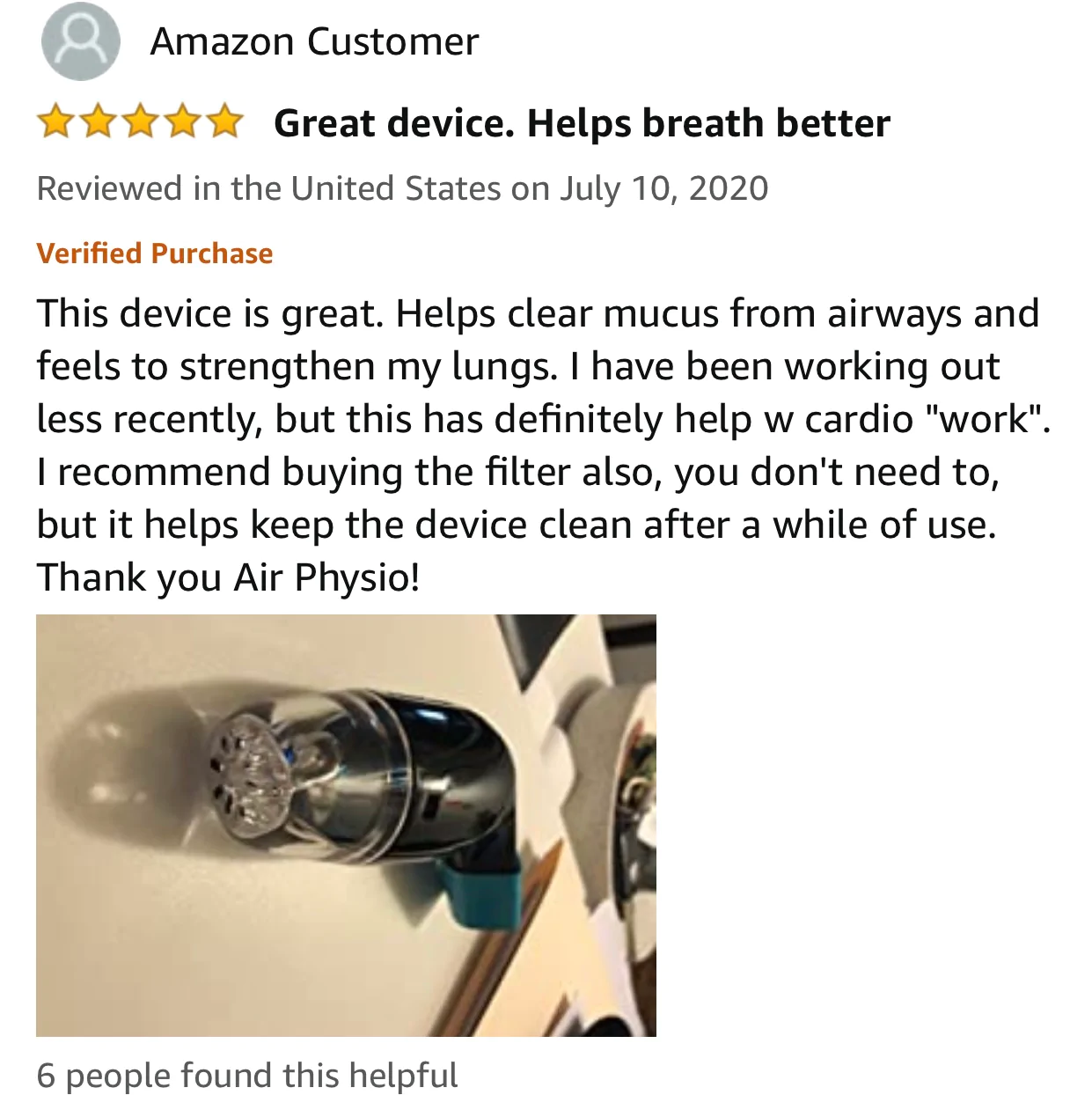 Amazon Customer great device