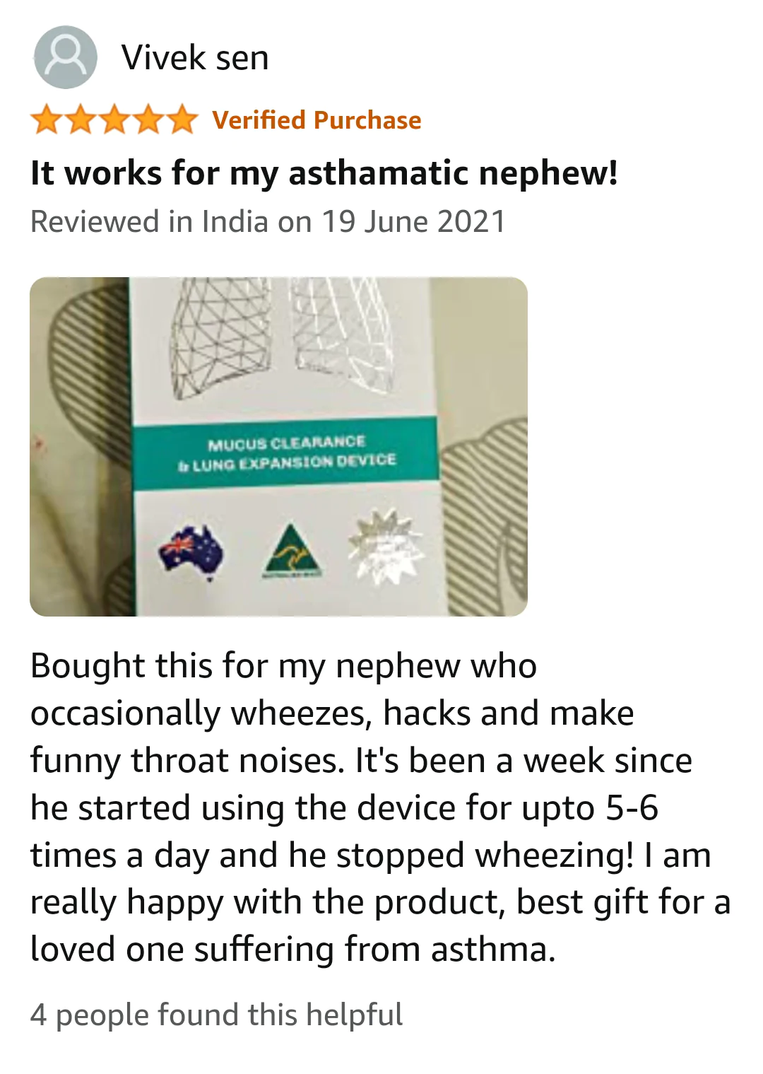 best gift for a loved one suffering from asthma